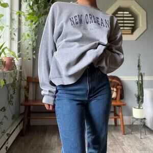 Gray New Orleans Sweatshirt (L)